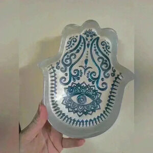 Hamsa  hand trinket tray
